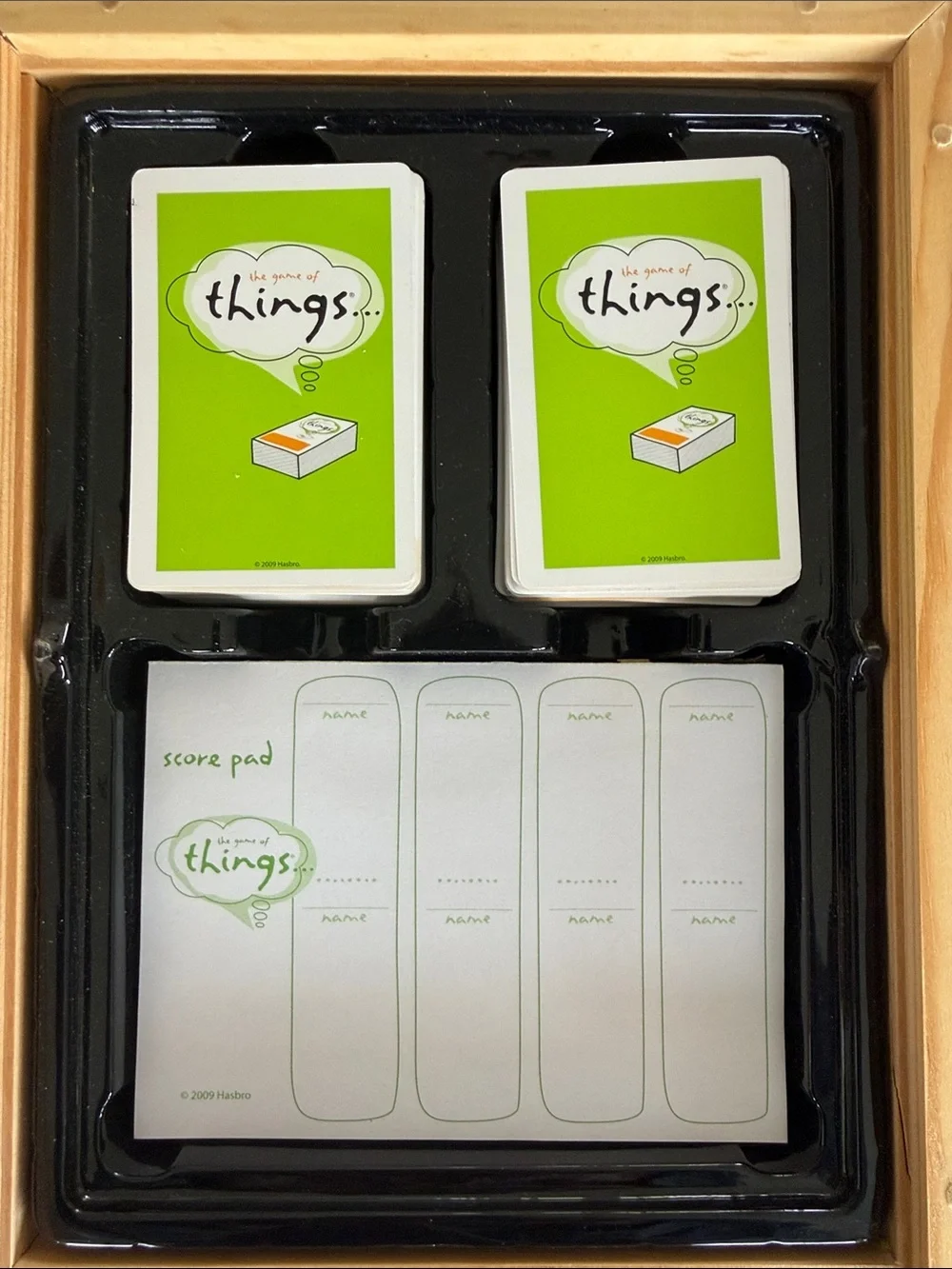 The Game of things